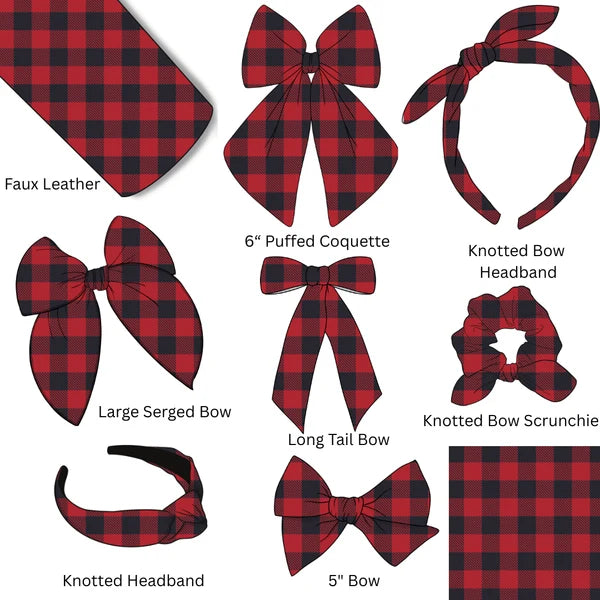 Red & Black Buffalo Plaid
