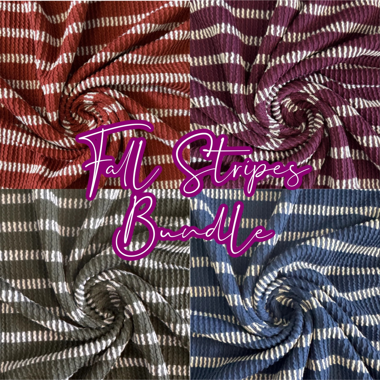 Fall Stripe Staples Bundle