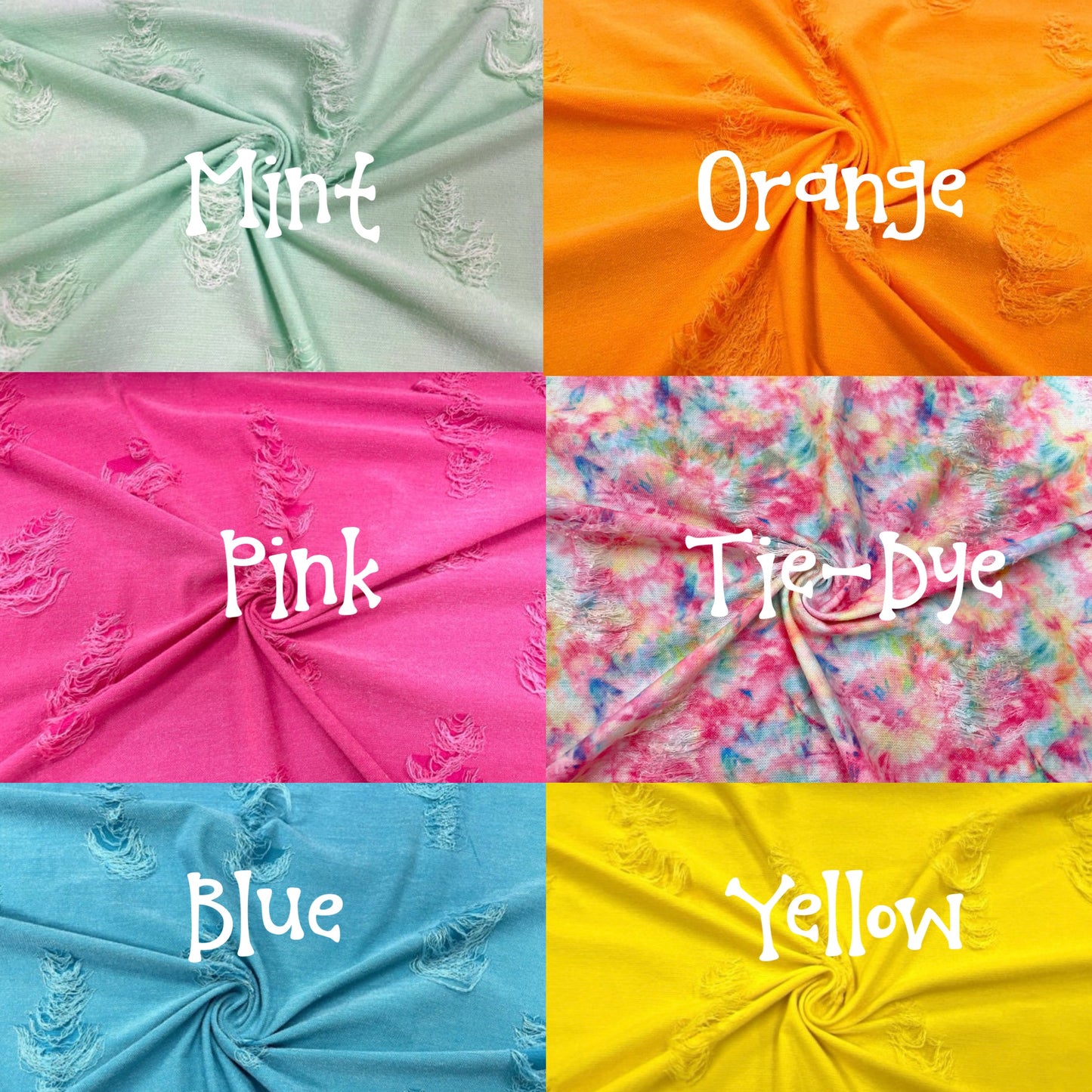 Distressed Collection-Single Bow