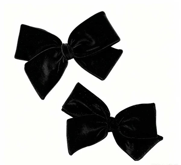 Velvet Pinwheels Bows