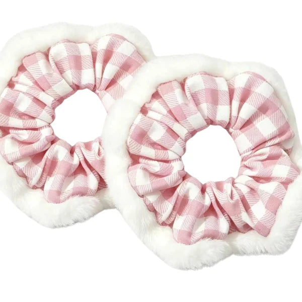 Fur Lined Scrunchie (sold individually)