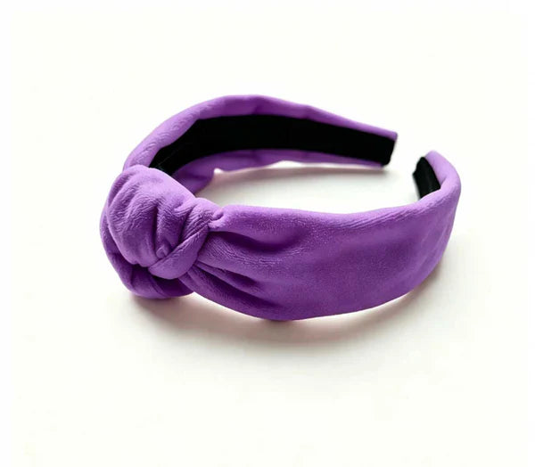 Solid Halloween Velvet Headbands