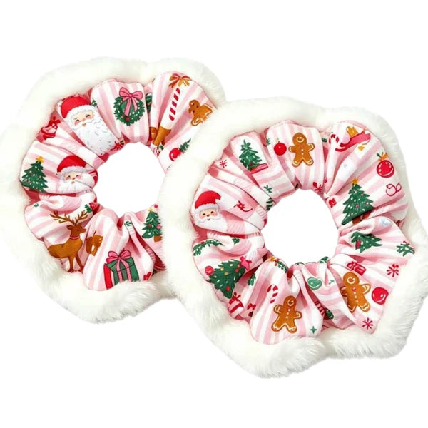 Fur Lined Scrunchie (sold individually)