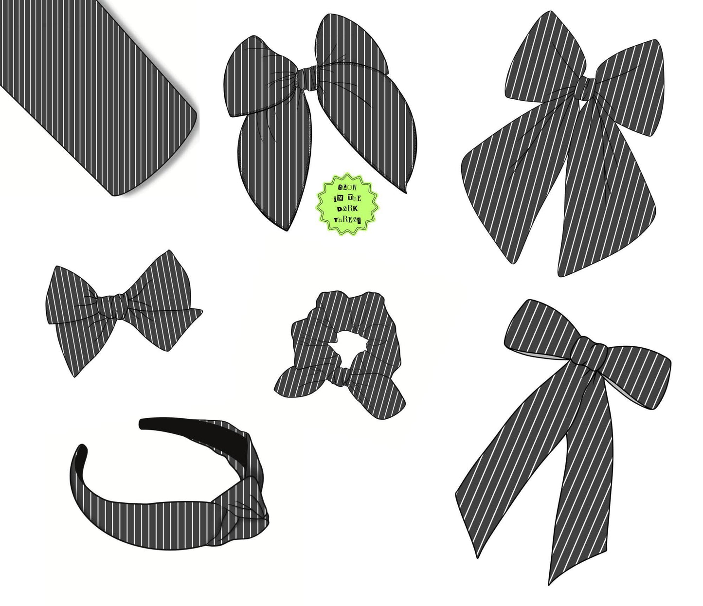Spooky Bows/Scrunchies/Headbands