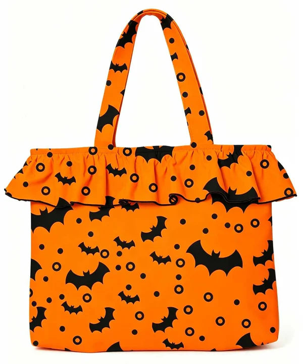 Ruffle Tote Bags