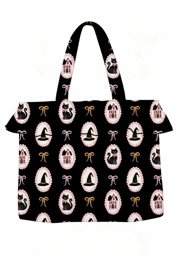 Ruffle Tote Bags