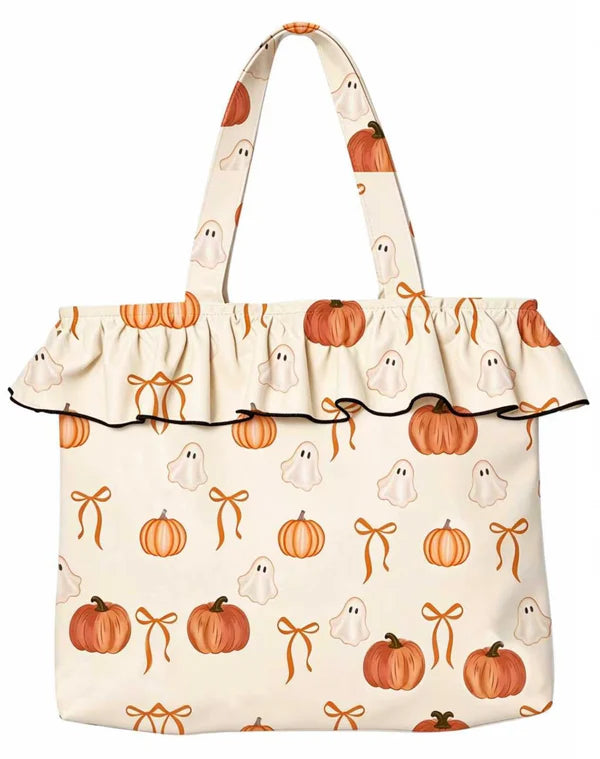 Ruffle Tote Bags