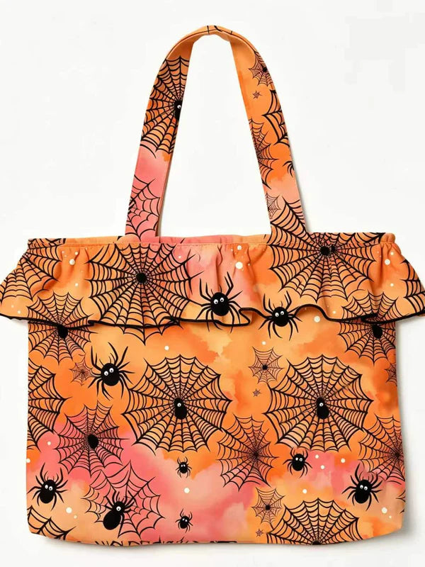 Ruffle Tote Bags