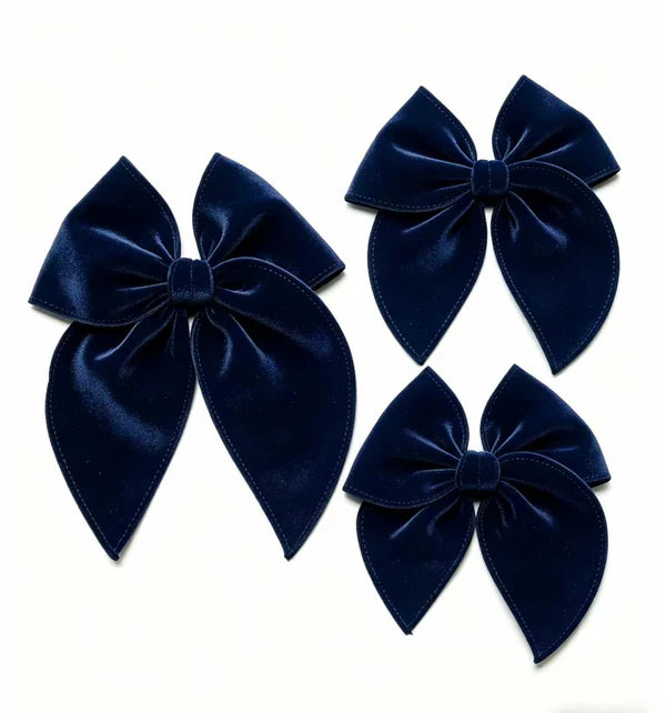 Velvet Sailor Bows