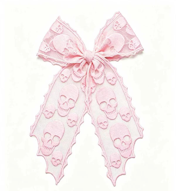 Spooky Lace Bows