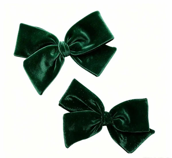 Velvet Pinwheels Bows