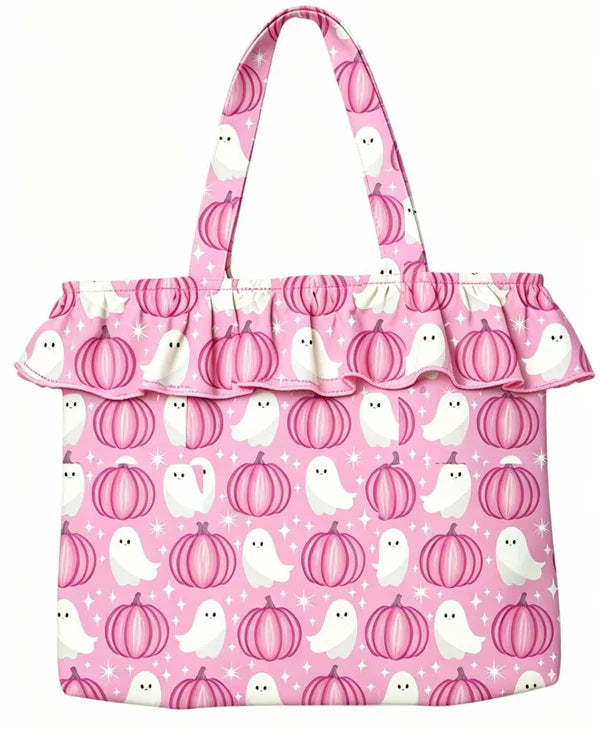 Ruffle Tote Bags