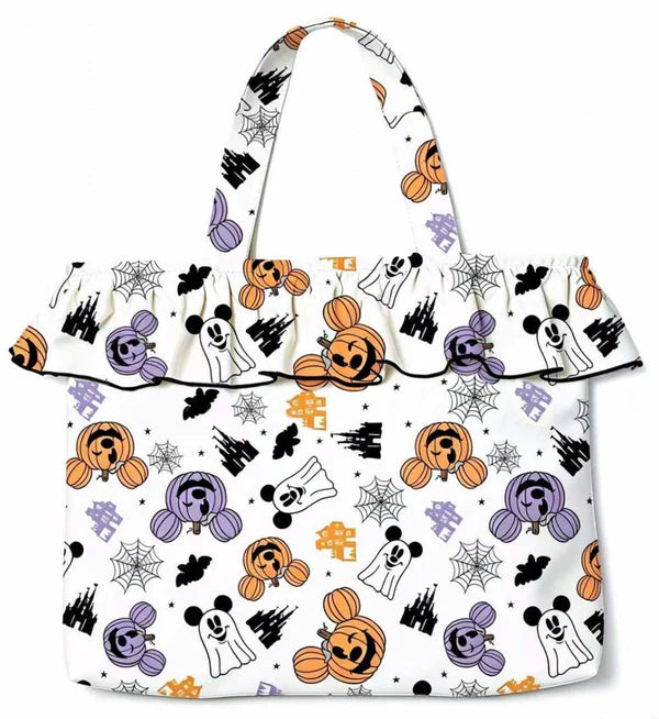 Ruffle Tote Bags