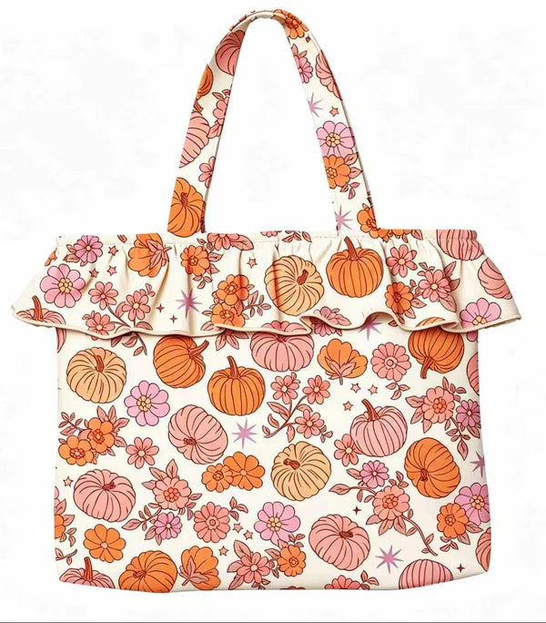 Ruffle Tote Bags