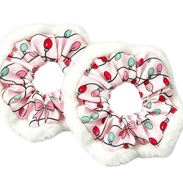 Fur Lined Scrunchie (sold individually)