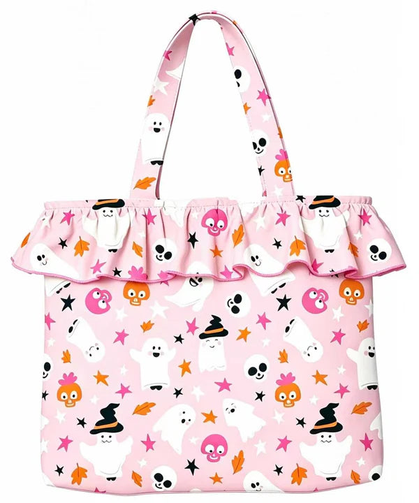 Ruffle Tote Bags