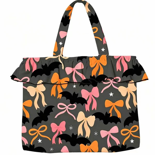 Ruffle Tote Bags