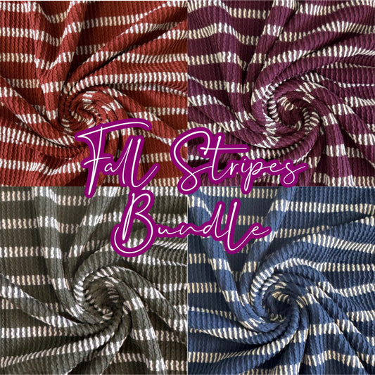 Fall Stripe Staples Bundle