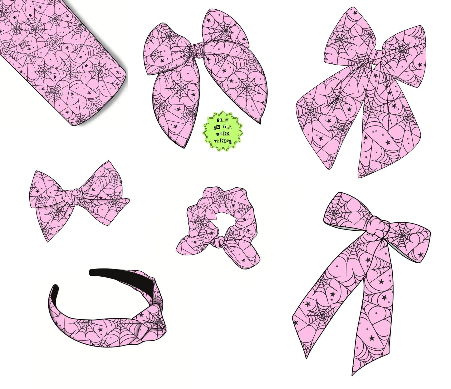 Spooky Bows/Scrunchies/Headbands