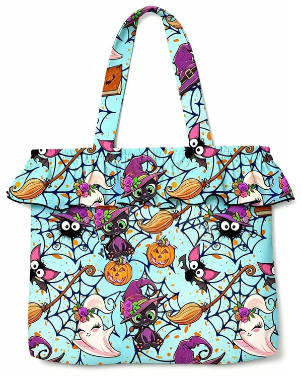 Ruffle Tote Bags