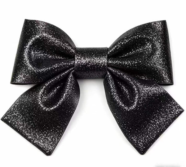 Short Tail Bow (Black & Orange)