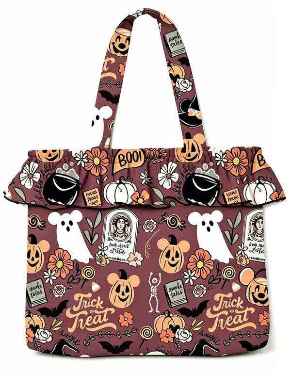 Ruffle Tote Bags