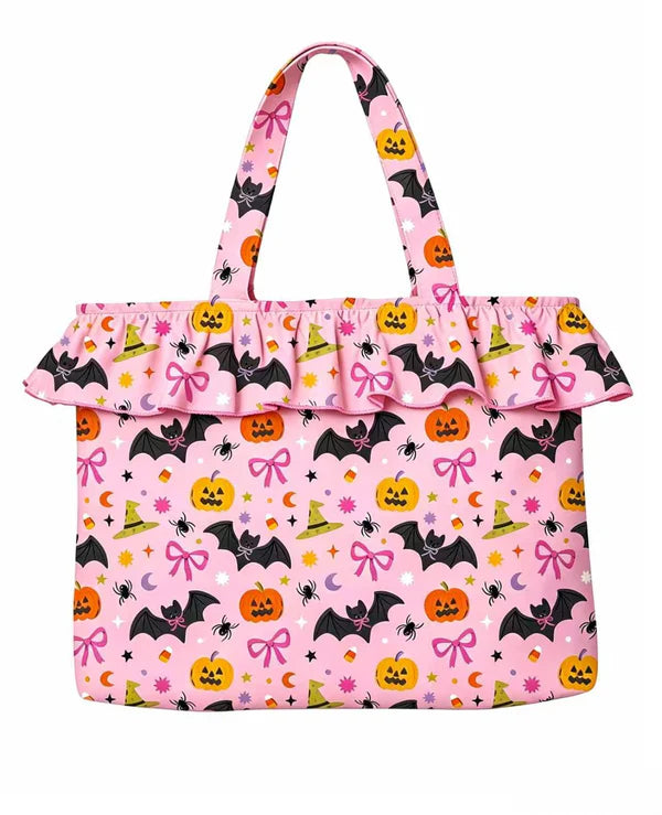 Ruffle Tote Bags