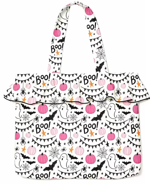 Ruffle Tote Bags
