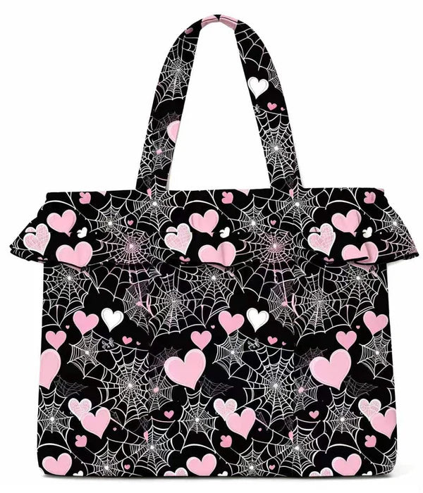 Ruffle Tote Bags