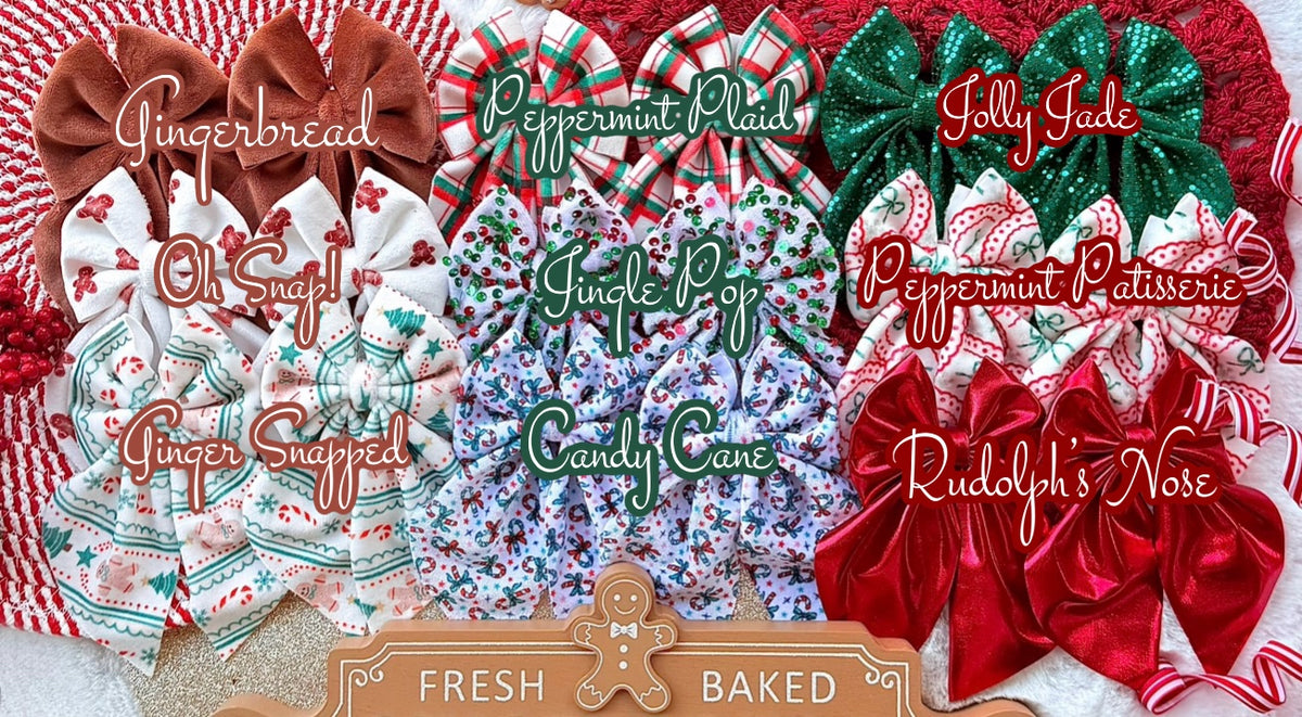 Candy Cane Lane Single Bow