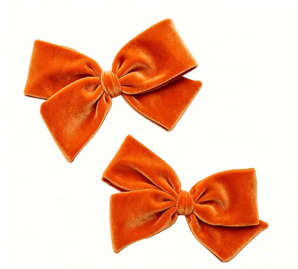 Velvet Pinwheels Bows