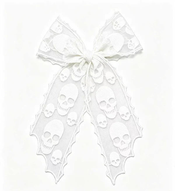 Spooky Lace Bows