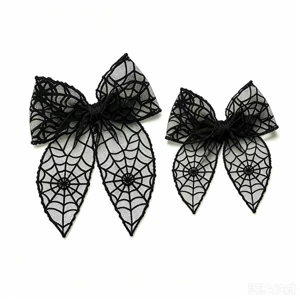 Spooky Web Sailor Bows