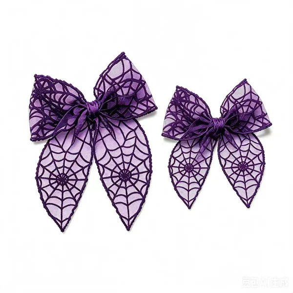 Spooky Web Sailor Bows