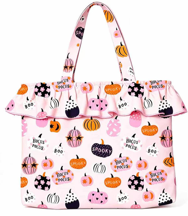 Ruffle Tote Bags