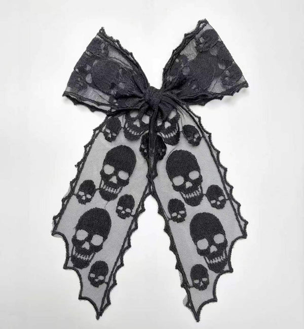 Spooky Lace Bows