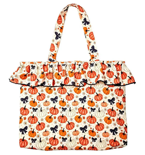 Ruffle Tote Bags